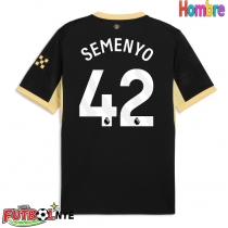 Camiseta Manchester City Antoine Semenyo #42 Visitante Equipación 2026-27 manga corta